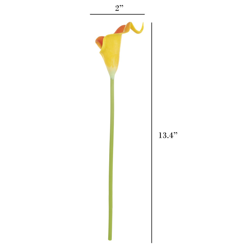 Bay Isle Home Artificial CallaLily Stems & Reviews Wayfair